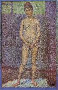 Georges Seurat Model oil on canvas